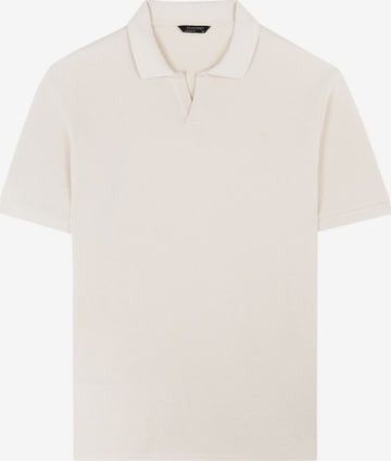Scalpers T-shirt 'Fancy' i beige: framsida