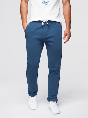 Ombre Regular Broek in Blauw: voorkant