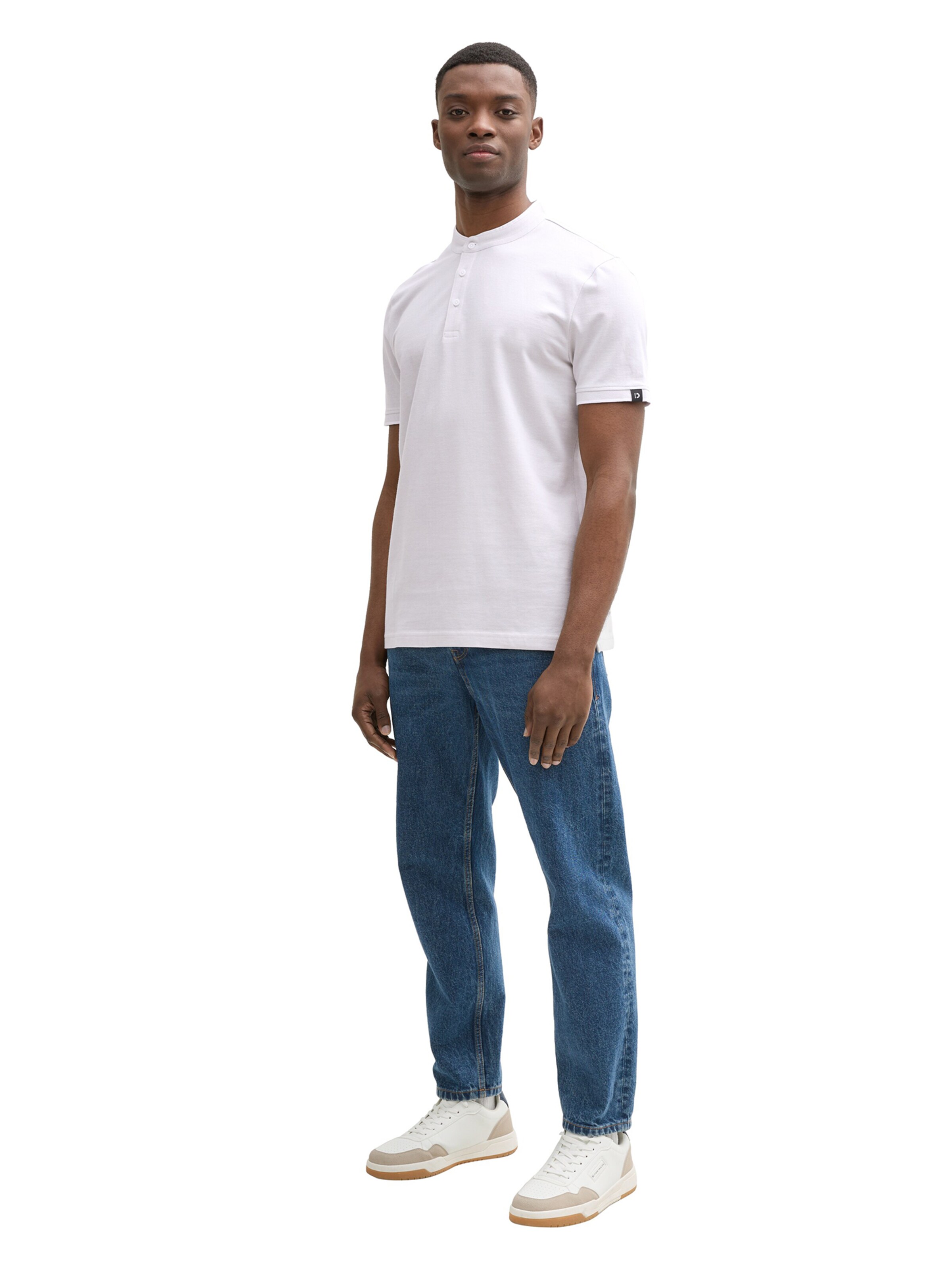 TOM TAILOR DENIM Tričko - Sivá