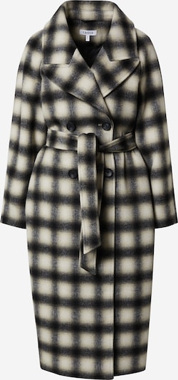 EDITED Between-seasons coat 'Graziela' in Ecru / Black, Item view