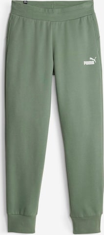 Pantaloni sportivi 'Essentials' di PUMA in verde: frontale