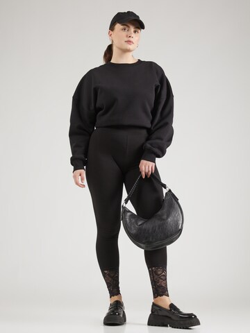 ONLY Carmakoma Skinny Leggings 'CARTIMI' in Zwart