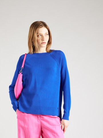 Pull-over COMMA en bleu : devant