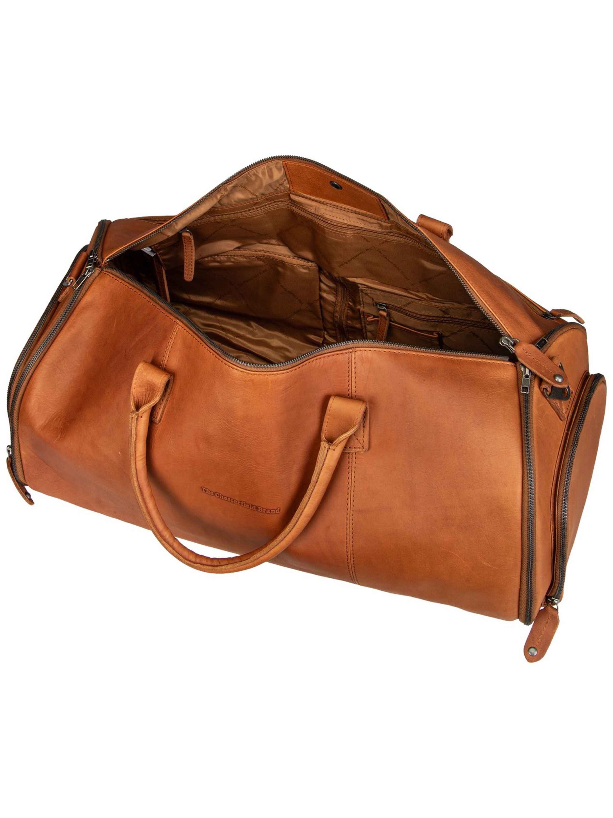 The Chesterfield Brand Weekender 'Finlay' in Braun