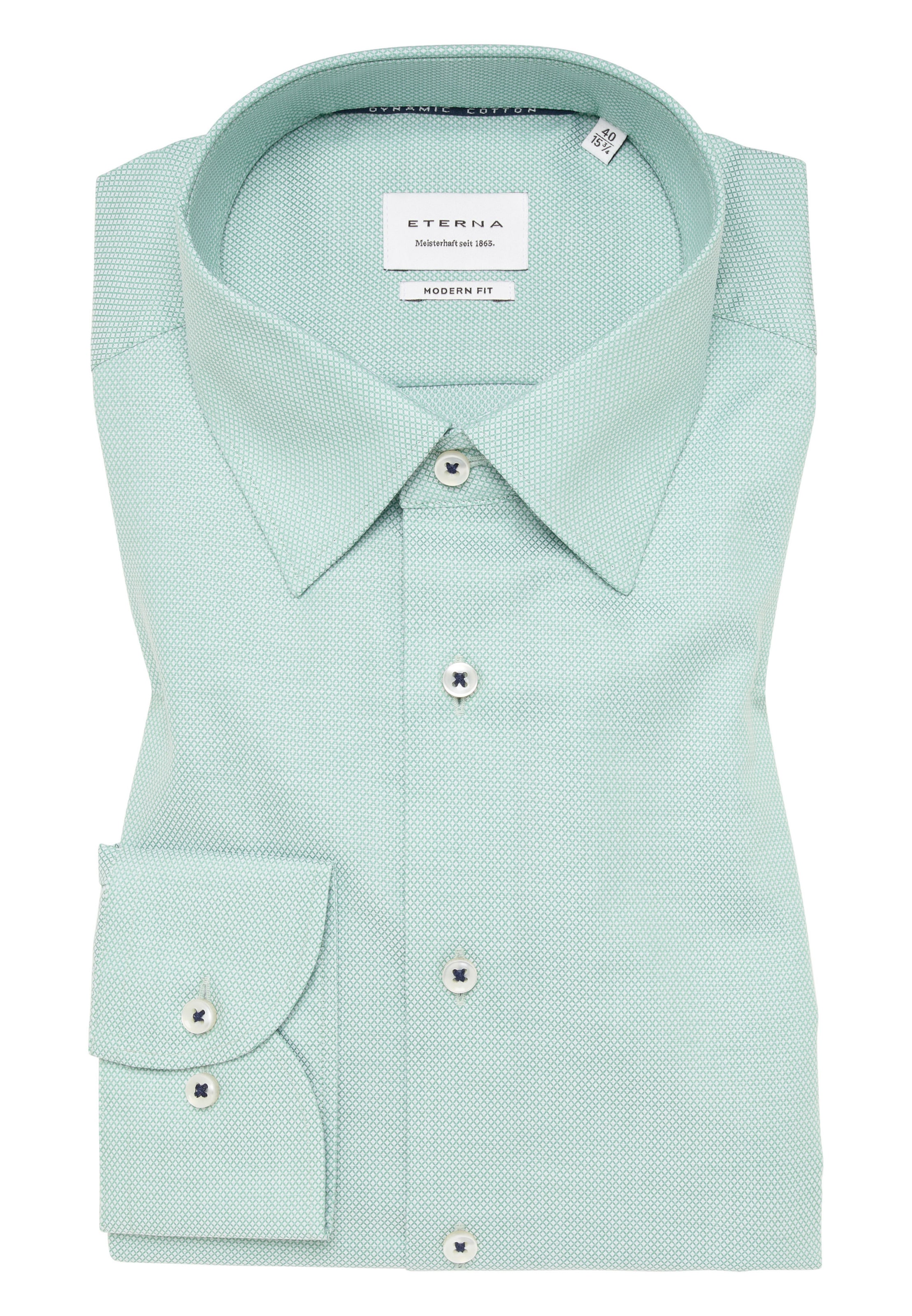 ETERNA Regular Fit Hemd in Grün