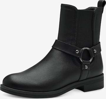 TAMARIS Chelsea boots in Black: front