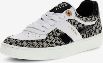 GUESS Matalavartiset tennarit 'NAIMA3' värissä musta: etupuoli