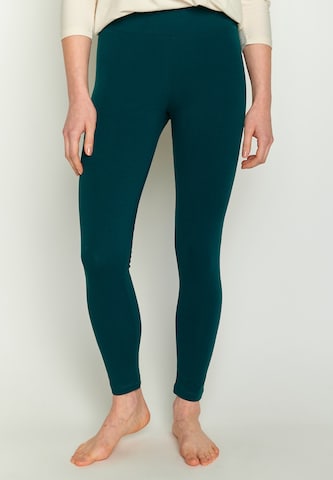 Skinny Leggings GREENBOMB en vert : devant