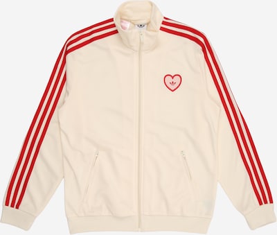 ADIDAS ORIGINALS Collegetakki 'FIREBIRD' koossa 128 värissä punainen / villanvalkoinen, Tuotenäkymä