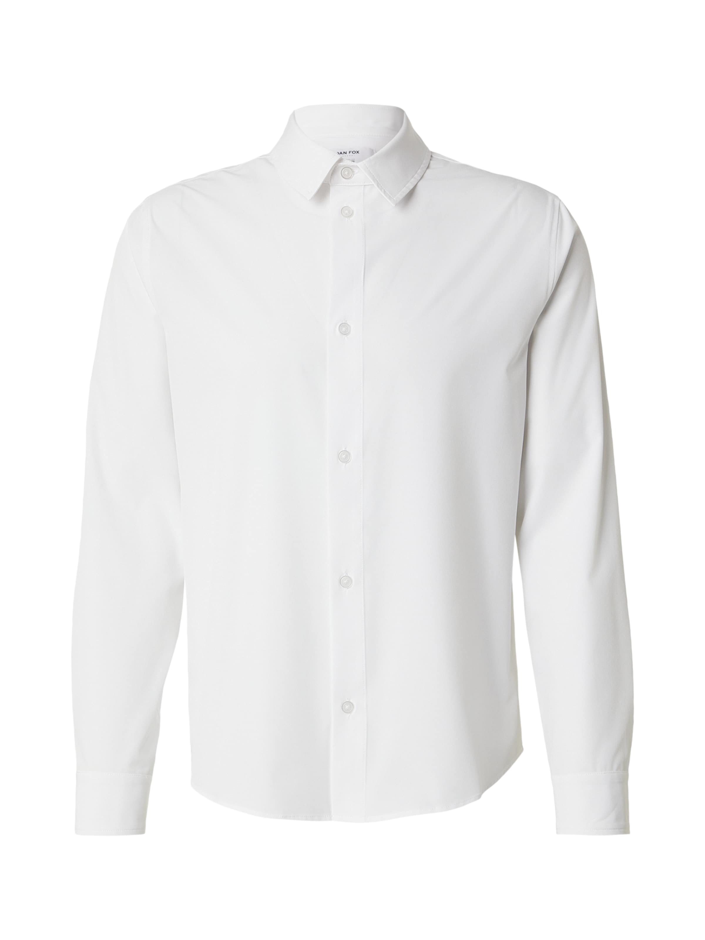 DAN FOX APPAREL Hemd 'Kian' in weiß, Produktansicht