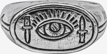 Haze&Glory Ring 'Evil Eye' in Silber: predná strana