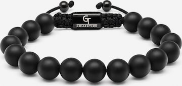 GT Collection Náramek 'Single-Bead' – černá: přední strana