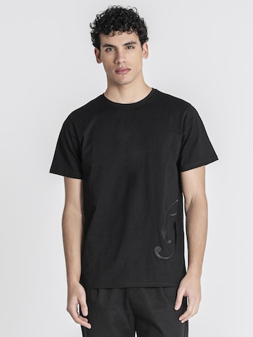 Gianni Kavanagh T-Shirt in Schwarz: Vorderseite