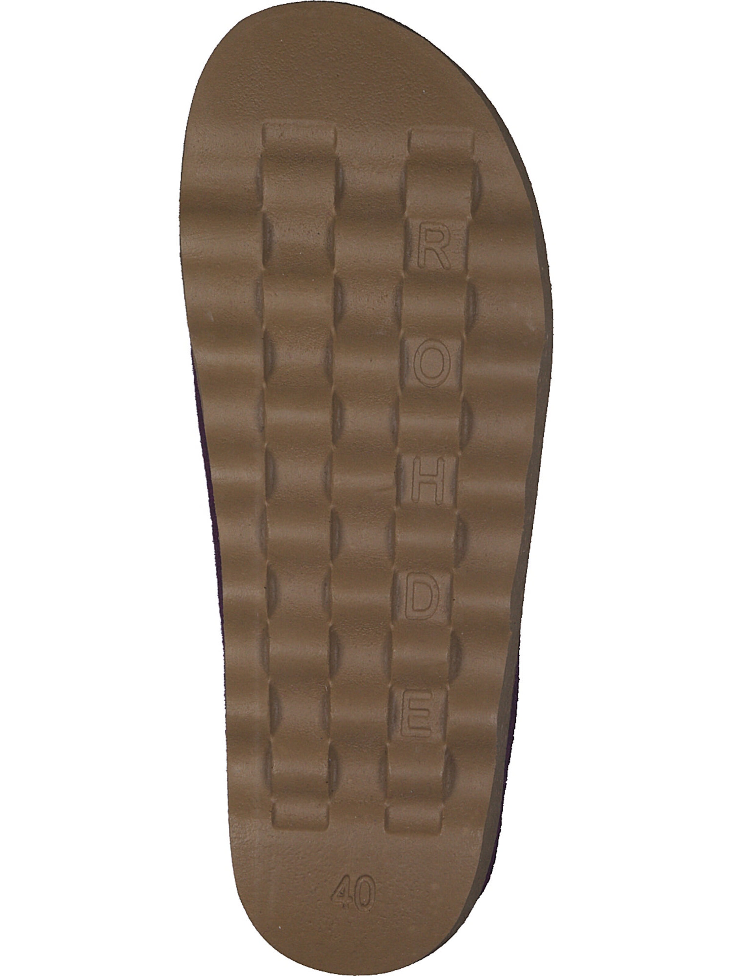 ROHDE Slipper in Red