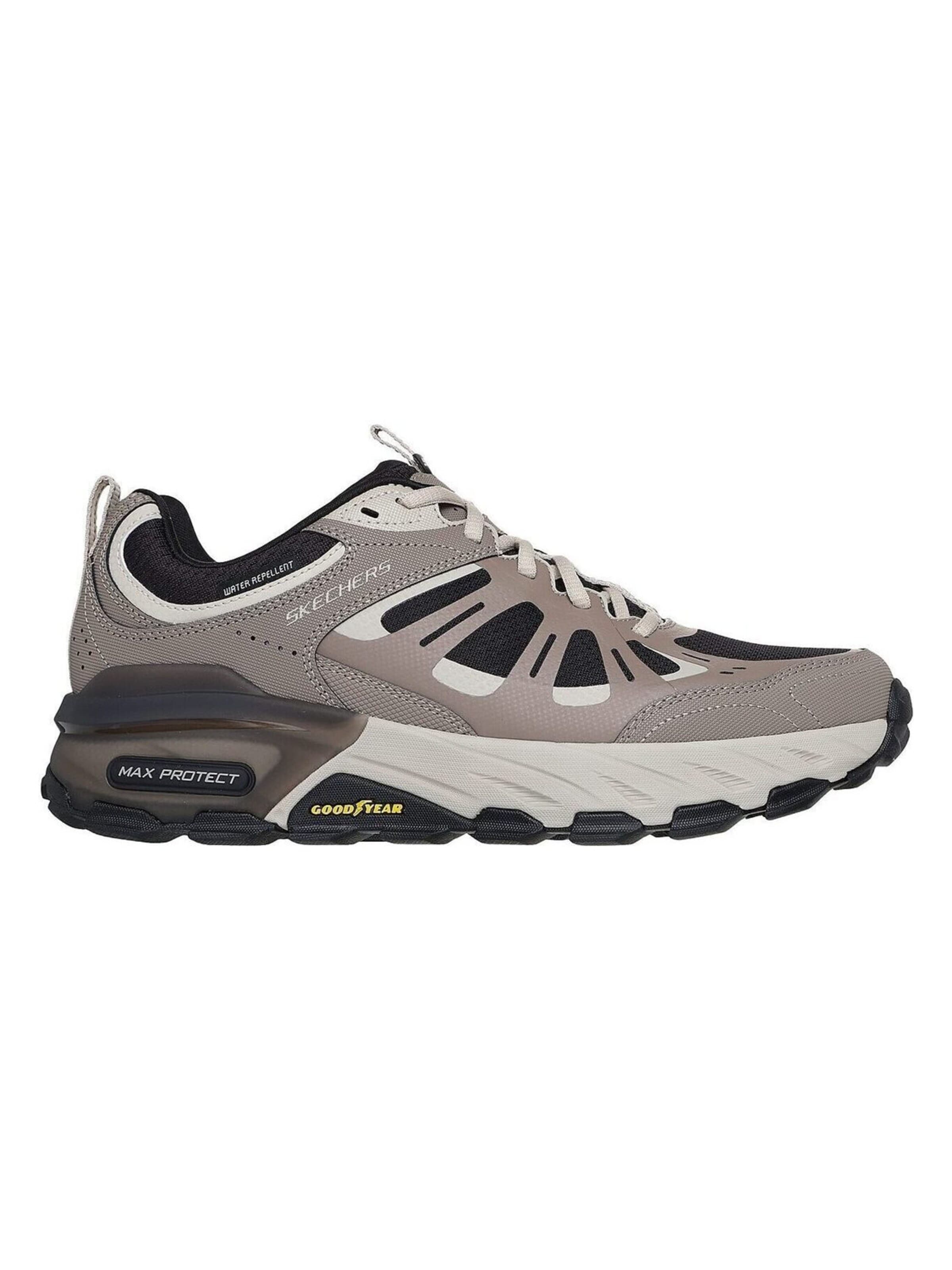 SKECHERS Sneakers laag 'Skechers Max Protect - Sherwood Ridge' in Grijs: voorkant