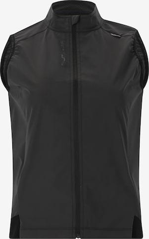 ELITE LAB Sportbodywarmer in Zwart: voorkant