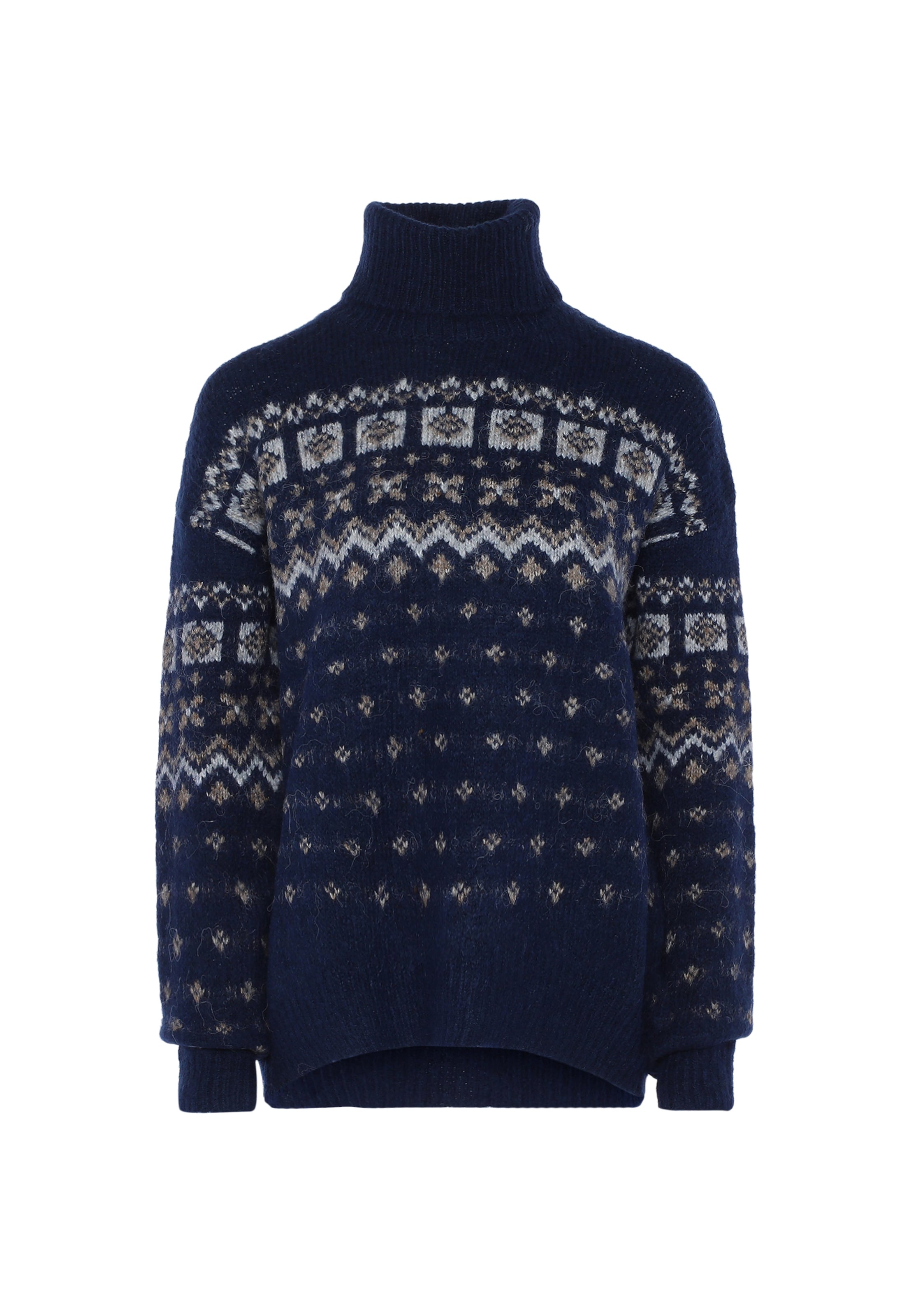 Jalene - Pullover em azul: frente