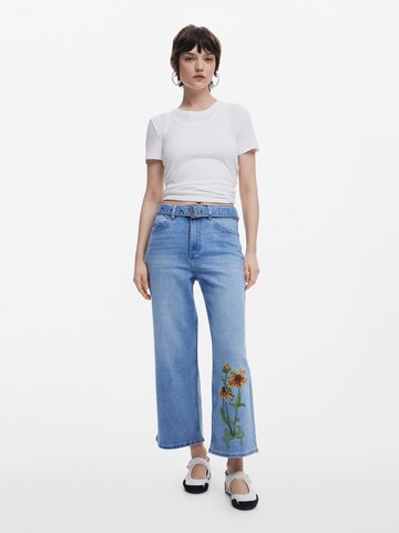 Wide leg Jeans di Desigual in blu