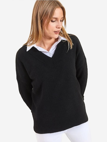 Bianco Lucci Kampsun 'Pullover', värv must