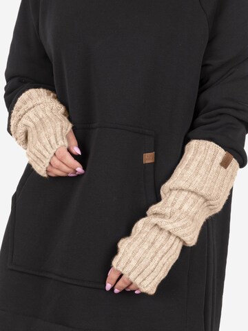 Vivisence Kurzfingerhandschuhe '7217' in Beige: Vorderseite