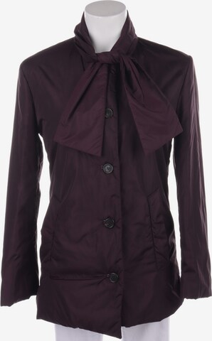 PRADA Jacket & Coat in L in Purple: front