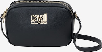 Borsa a tracolla di Cavalli Class in nero: frontale