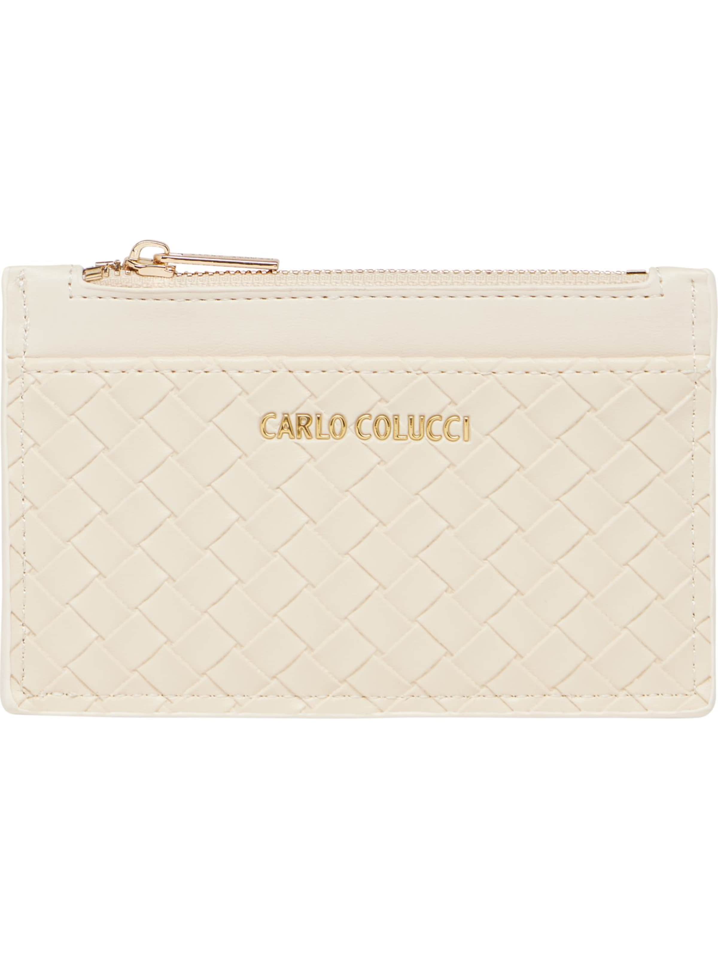 Étui 'Dhahri' Carlo Colucci en beige : devant