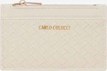 Carlo Colucci Etui 'Dhahri' in Beige: predná strana