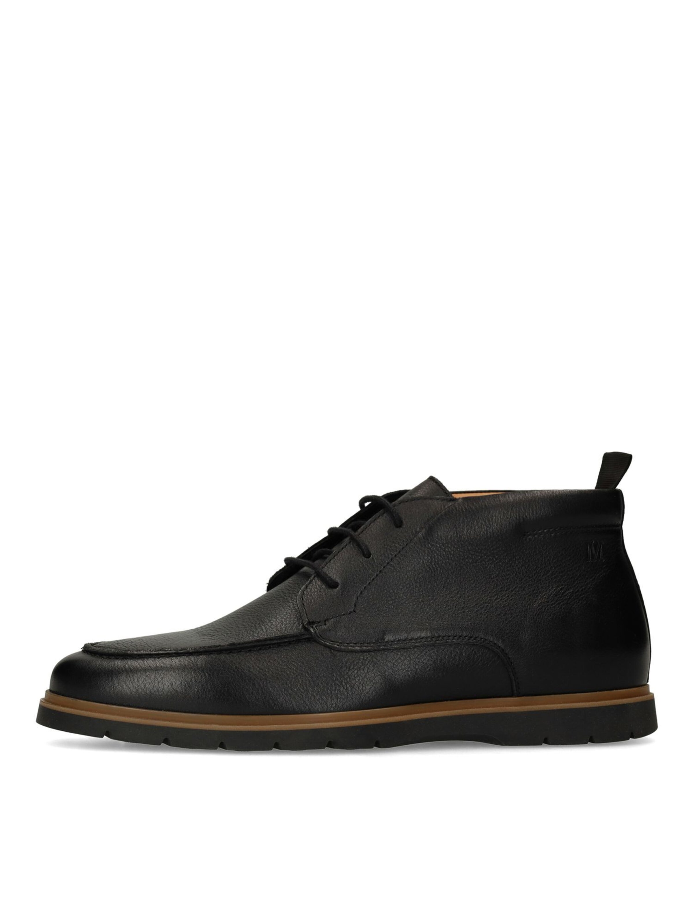 Chukka Boots MANFIELD en noir : devant