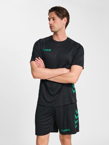 Hummel Trainingspak in Zwart: voorkant