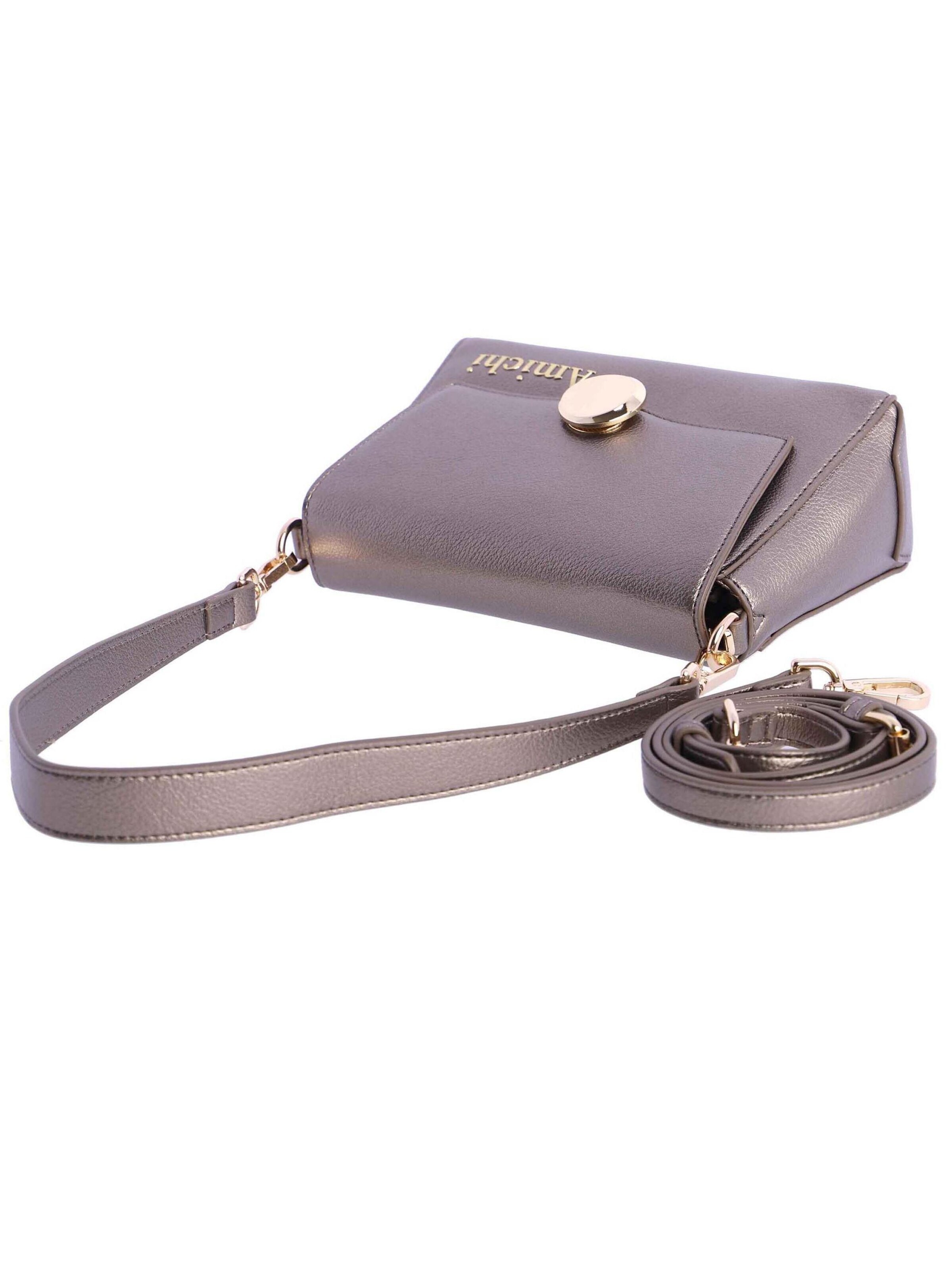 Amichi - Bolso de hombro en plata