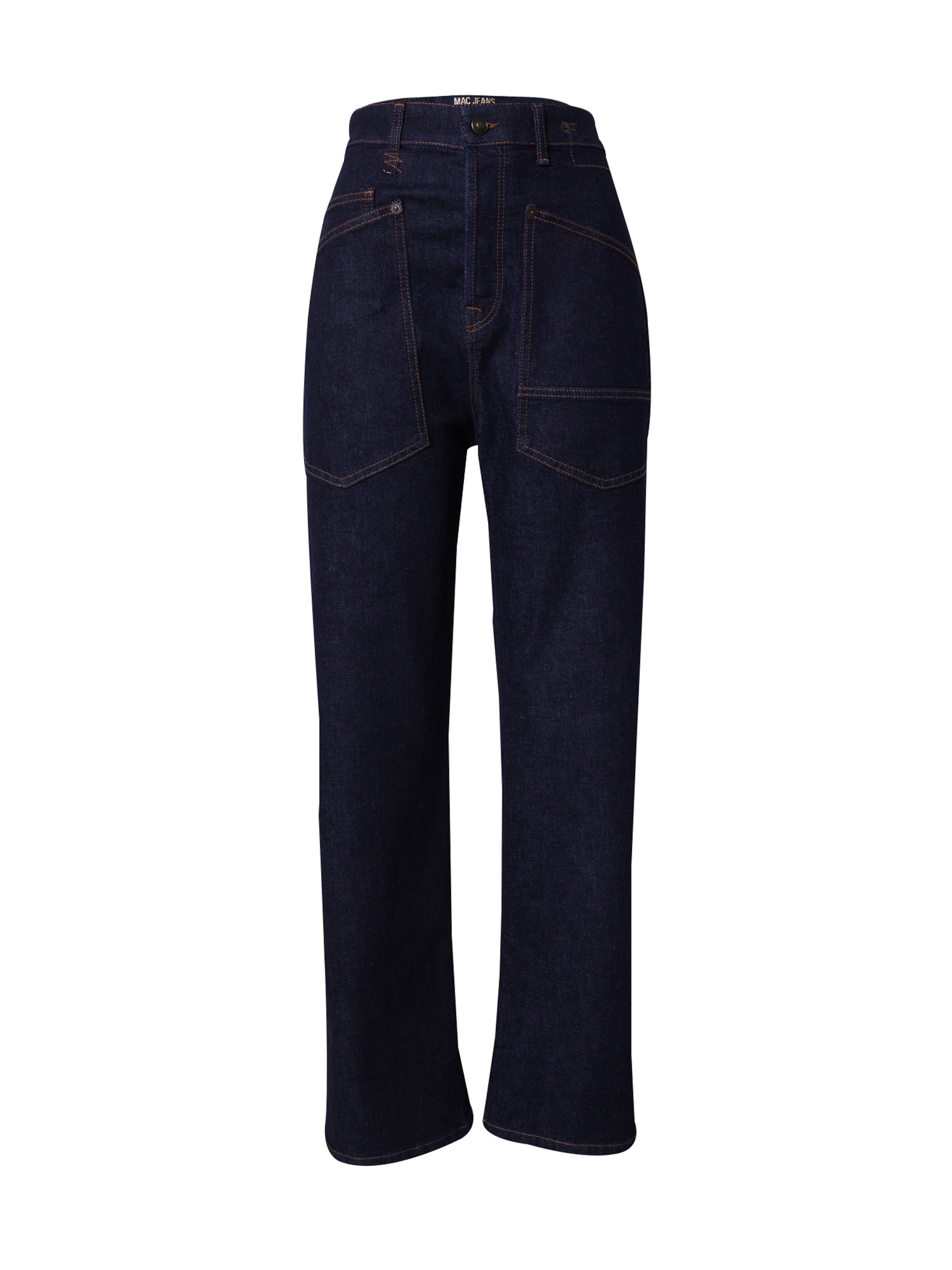 MAC Regular Дънки в синьо: отпред