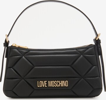 Love Moschino Handtasche in Schwarz: predná strana