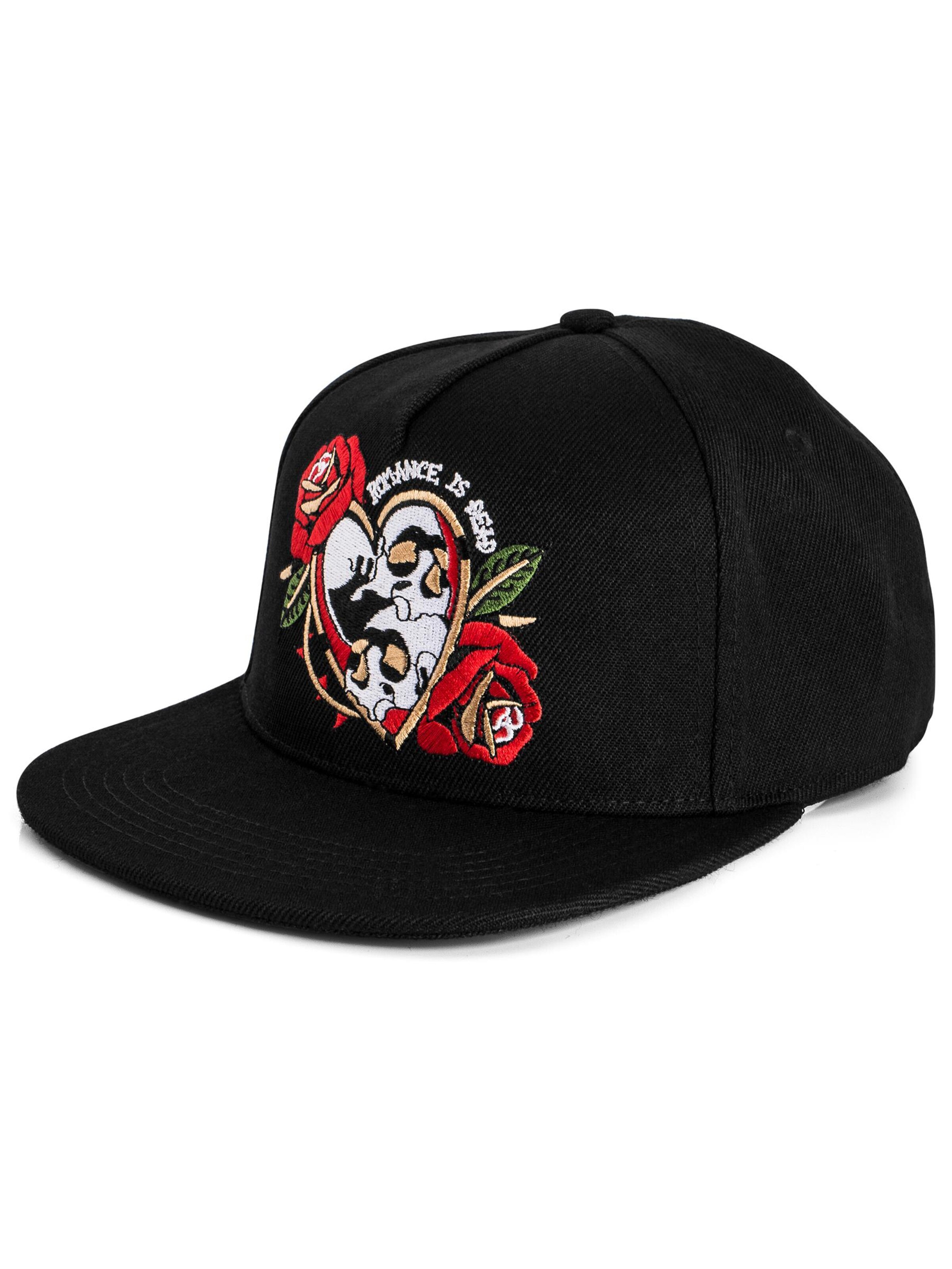 Blackskies Cap 'Traditional Tattoo'‌‌‌ in Schwarz: Vorderseite