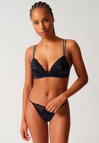 Skiny Push-up Melltartó - kék: elől