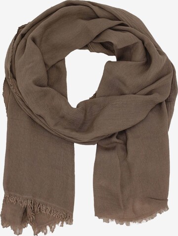 Leslii Scarf in Brown: front