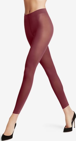 FALKE Leggings 'Pure Matt' in Rot: Vorderseite