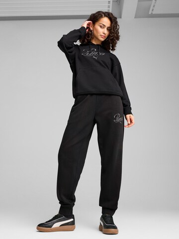 PUMA Tapered Παντελόνι φόρμας 'Ess' σε μαύρο