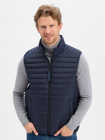 Gilet 'Fudo' Nils Sundström en bleu : devant