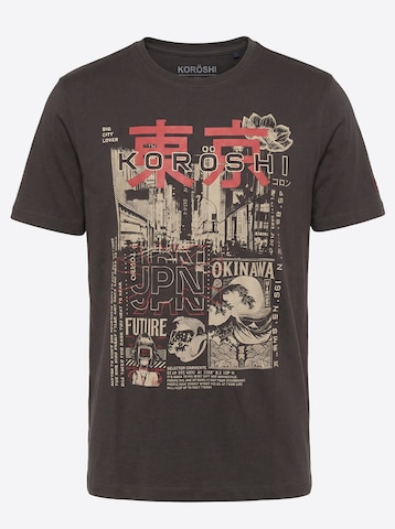 KOROSHI Shirt in Grijs