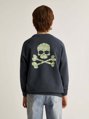 Scalpers Sweatshirt 'Cuzco' i blå: framsida