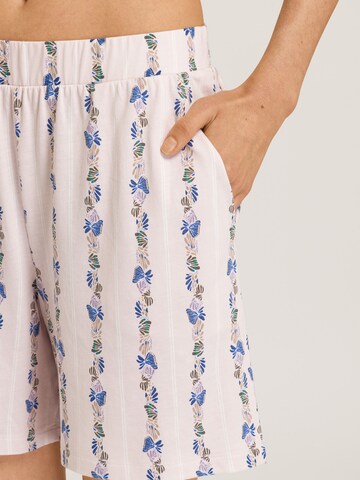 Hanro Pajama pants 'Sleep & Lounge' in Pink