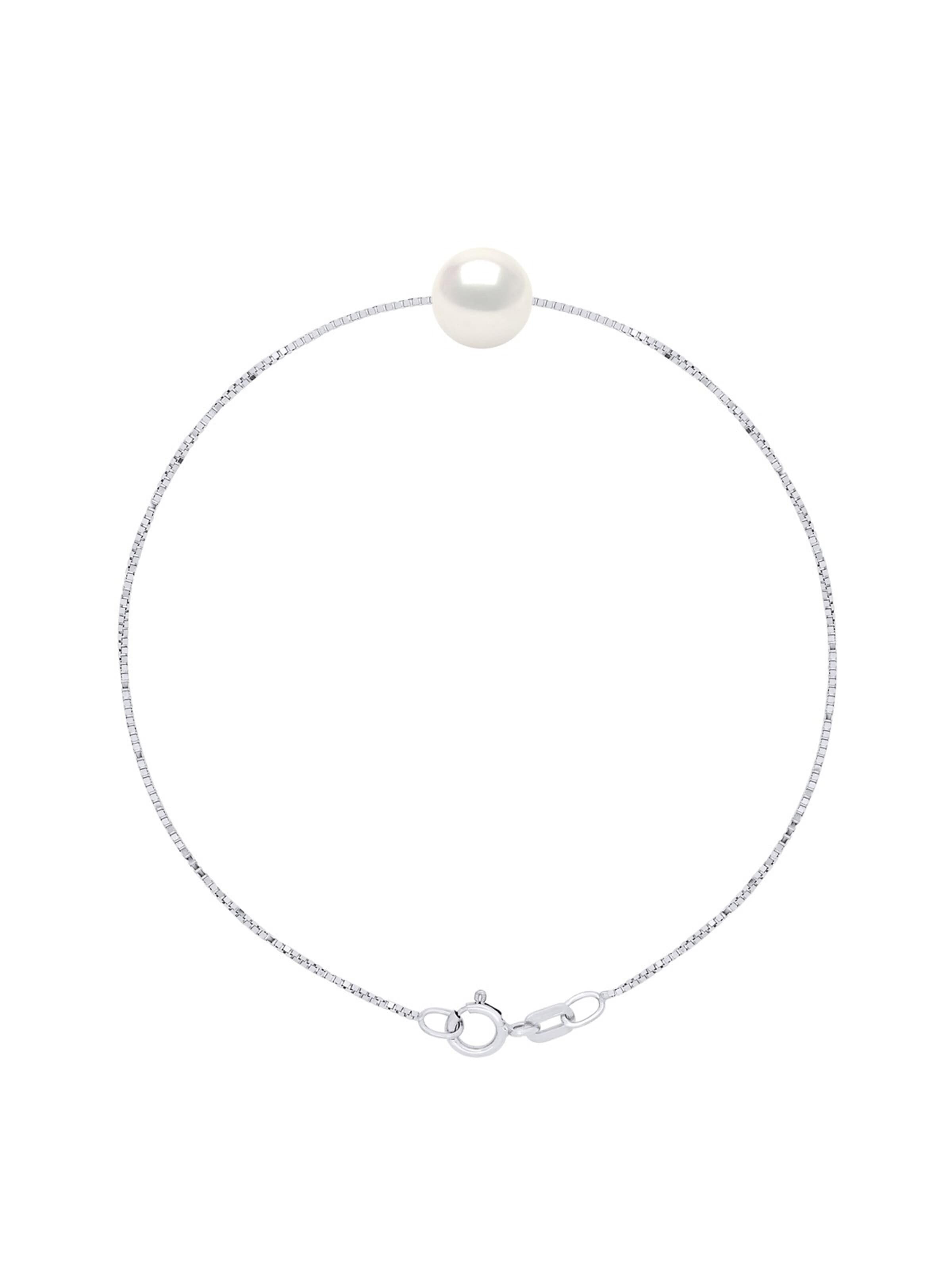 Ateliers Saint Germain - Pulsera 'LEVALLOIS' en blanco: frente