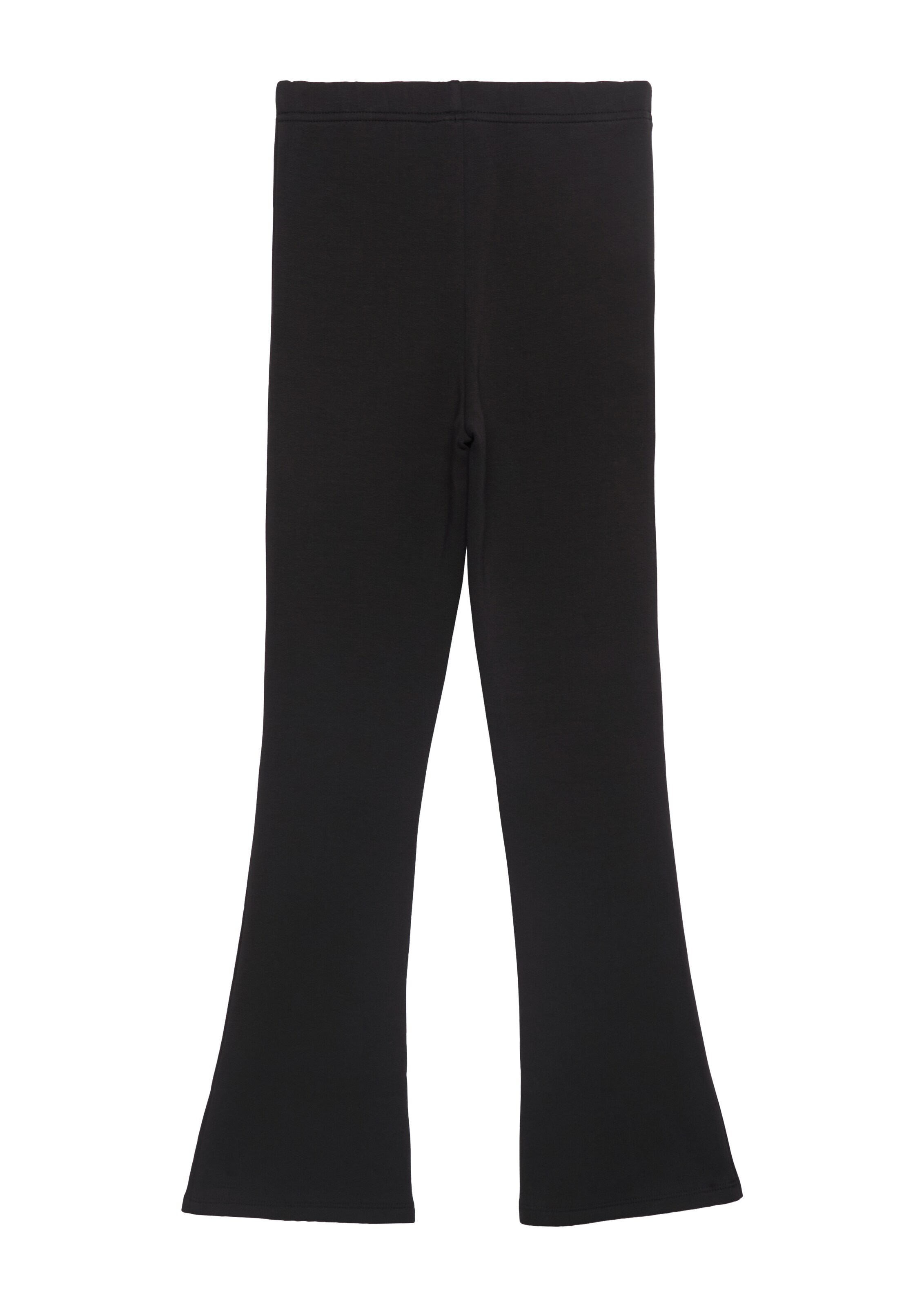 s.Oliver Flared Leggings in Zwart: voorkant