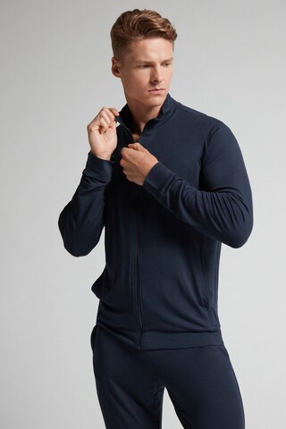 IUMAN Intimissimi Uomo Sweatjacke in Blau