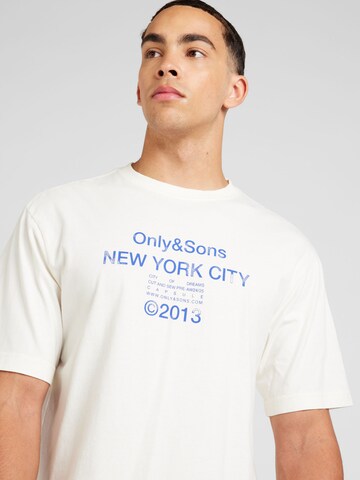 Only & Sons - Camisa 'ONSRALPH' em branco