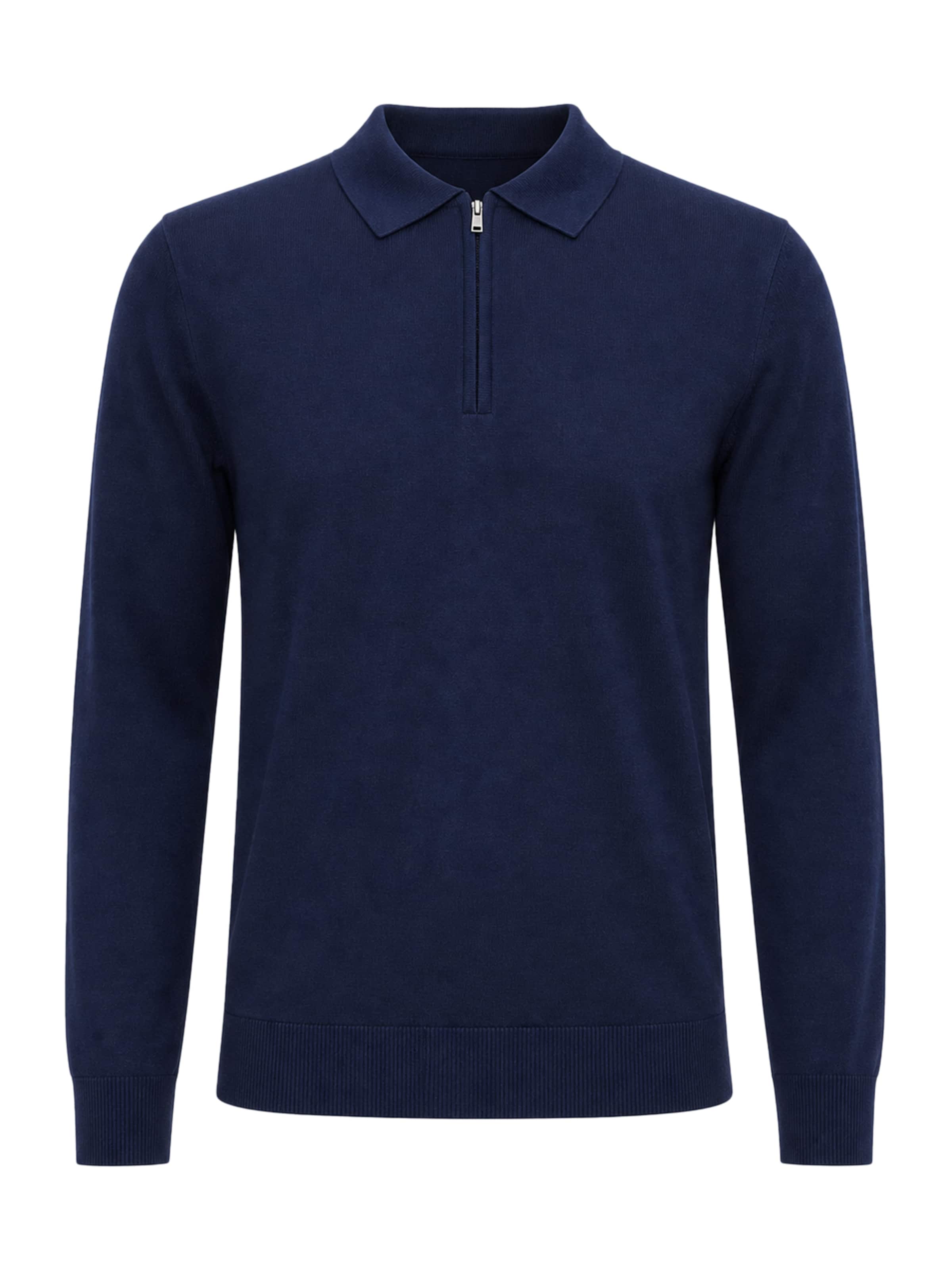 BRAVE SOUL Shirt in Blau: Vorderseite