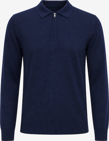 BRAVE SOUL Shirt in Blau: Vorderseite