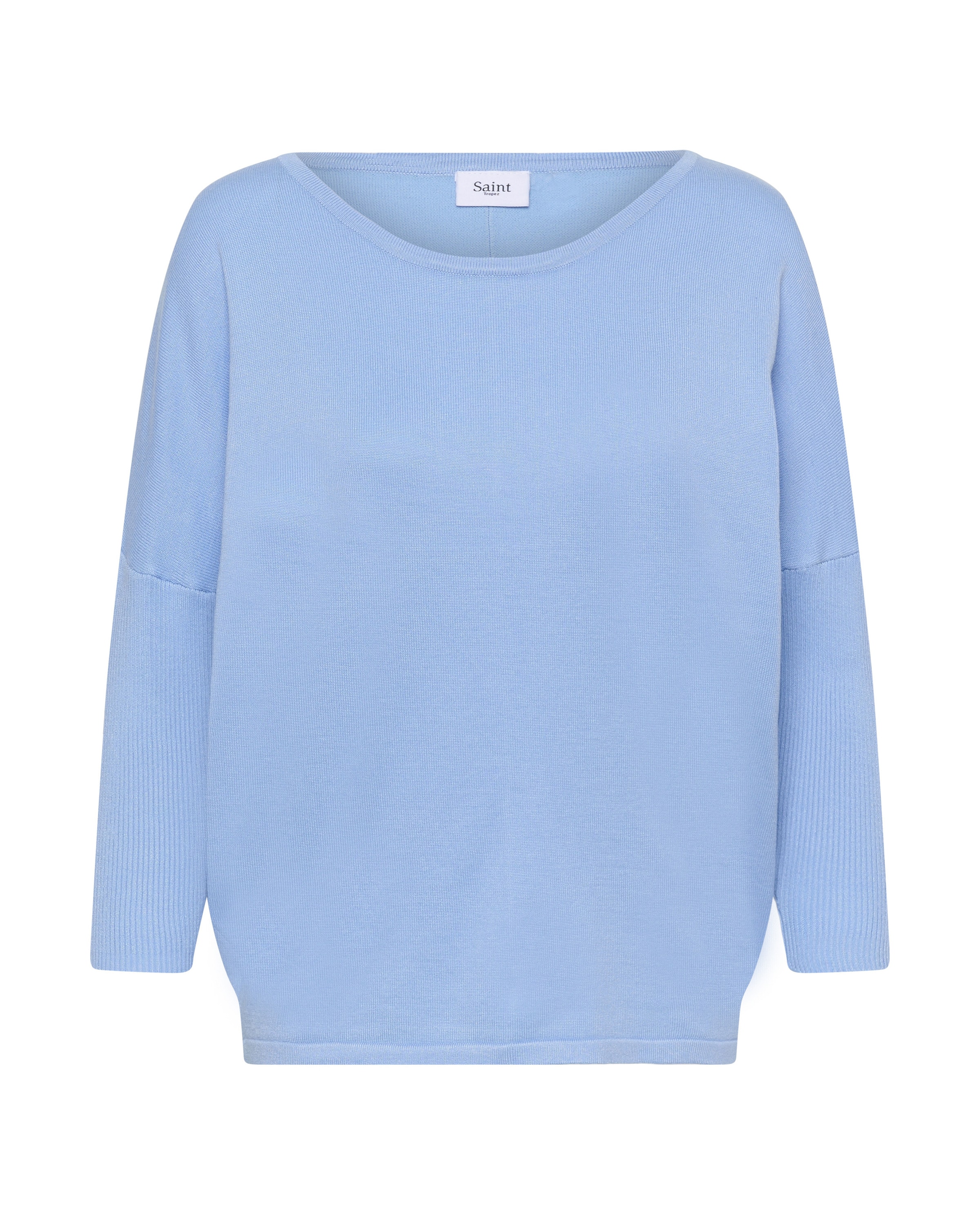 SAINT TROPEZ Pullover 'Mila' in Blau: Vorderseite