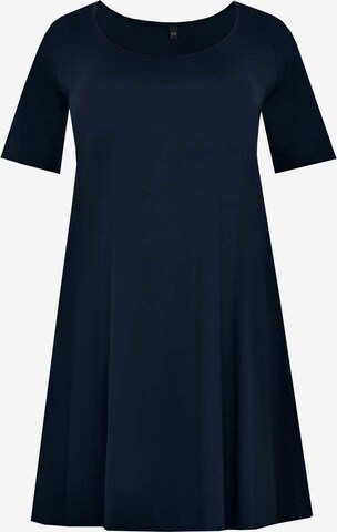 Yoek Dress in Blue: front